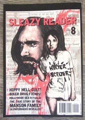 The Sleazy Reader Issue 8 – Fanzine for Vintage Adult by Justin Marriott (2018)