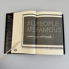 All People Are Famous Harold Clurman 1974 First Edition Biography Harcourt