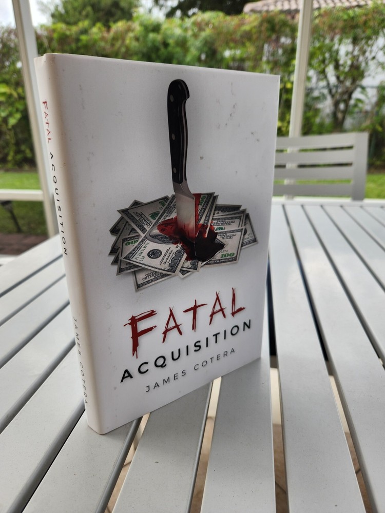 FATAL ACQUISITION BY JAMES COTERA 2021 1ST EDITION SIGNED LIMITED 5 / 412 COPES