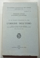 L’Origine dell’uomo 1973 The Origin of Man Darwin Evolution Paleoanthropology