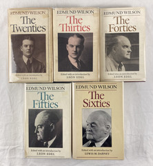 Edmund Wilson 5-Vol Twenties Thirties Forties Fifties Sixties HC/DJ + Ephemera