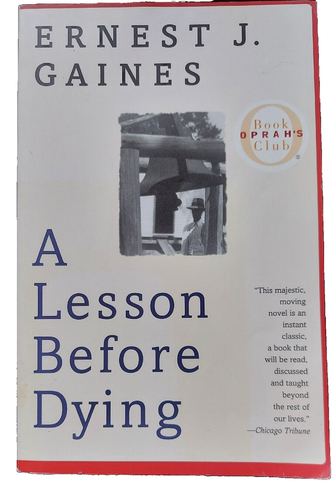 A Lesson Before Dying by Ernest J Gaines Paperback Book
