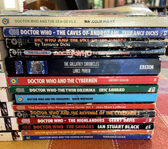 Vintage Doctor Who Paperback Books Lot Of 35
