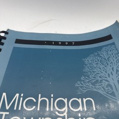 1997 State of Michigan Township Officials Directory spiral Bound Book 232 Pages