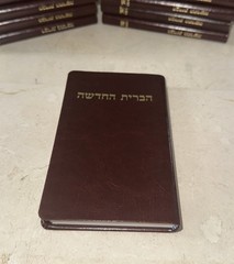 New Testament in Hebrew Society For Hebrew Scriptures הברית החדשה Pocket Bible