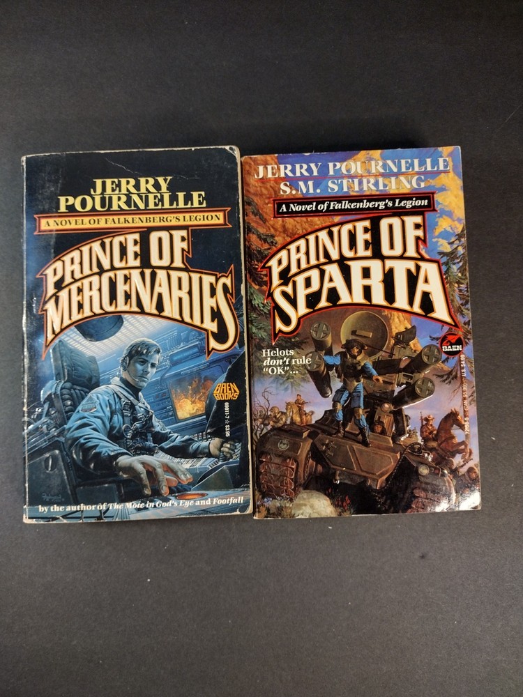 Falkenbergs Legion Book Lot Jerry Pournelle Vintage Scifi