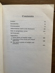 The New Little Oxford Dictionary Real Leather Made in England 1989