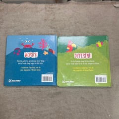 Worry & Different Board Book Set Michael Buxton Kids Books Kane Miller