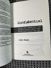 CONFIDENTIAL WRITTEN BY JOHN NOLAN PAPERBACK FREE SHIPPING US STOCK