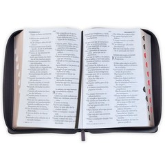 Biblia con Cierre Letra Gigante Manual 14 puntos RV1960 imit piel negro con i…