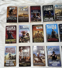 William W. Johnstone Western Paperback Books Multiple Titles Reading Lot Of 20