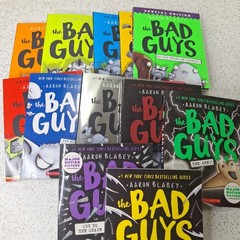 Lot of 12 The Bad Guys Paperback Books Mixed Titles