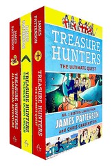 Treasure Hunters Series 6-8 by James Patterson 3 Books Set -Ages 9-12 -Paperback