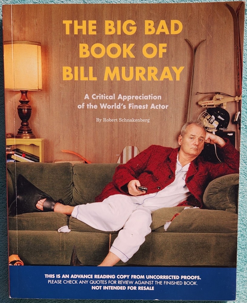 The Big Bad Book Of Bill Murray 2105 Trade Paperback 270 Pages