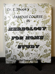 NEW Edward E Shook Herbology Famous Course In Herbology For Home Study Paperback