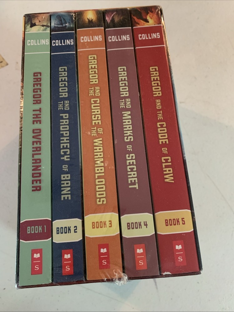 Gregor – The Underland Chronicles by Suzanne Collins NEW Paperback Book Box Set