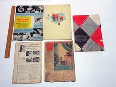 Lot 10 Vtg 1930s 1940s Cookbooks Planters Oil Carnation H-O Cereal Spry