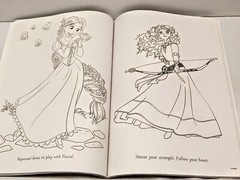 Disney Princess Holiday Dreams Christmas Coloring Book Cinderella Snow White