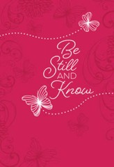 Be Still and Know: 365 Daily Devotions – Imitation Leather – GOOD