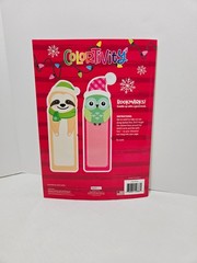 Colortivity Sloth Christmas Coloring Book Slow HO HO!