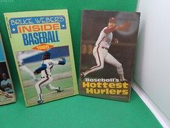 MLB baseball book 1980s PB lot 3 Diamond Hurlers Inside 1985 DuFresne Resciniti