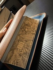 The Word of God Brown Leather Bound Illustrated Hardcover Bible