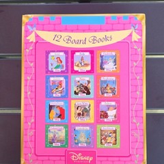 Disney Disney Princess 12 Illustrated Board Books Set Ages 2-8 (2010)