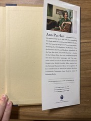 Whistler : A Novel by Ann Patchett Signed First Edition 1st/1st HC Postcard