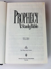 Prophecy Study Bible John Hagee NKJV 1997 Black Bonded Leather Marginalia Notes