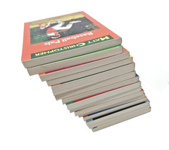 Matt Christopher Baseball Stories, Paperback, Lot of 15, Ages 9-12, Sports – EUC