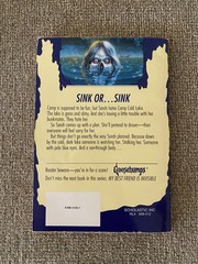 VG-/G+ Thin Edition 1st print Goosebumps #56 The Curse of Camp Cold Lake ~ Stine