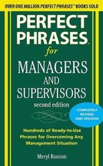Perfect Phrases for Managers and Supervisors, Second Edition (Perfec – VERY GOOD