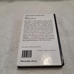 1929 : A Novel of the Jazz Age *** Large Print*** Hardcover Frederick Turner