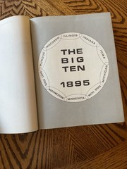 1967 „THE BIG TEN” BY TUG WILSON AND JERRY BRONDFIELD – 496 Pages