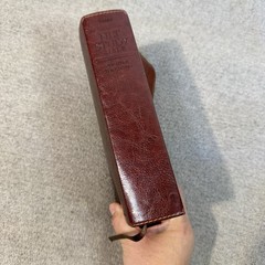 New Living Translation Study Bible Personal Size Edition Leatherlike Brown