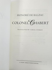 Colonel Chabert by Honore De Balzac (1997, TP) Classic French Literature EXC Con