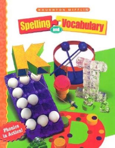 Houghton Mifflin Spelling and Vocabulary, Level 2 – Paperback – ACCEPTABLE
