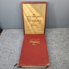 The Jack Van Impe Prophecy Bible Second 2nd Edition KJV Bonded Leather