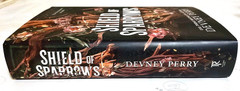 Shield of Sparrows Devney Perry HC Sprayed Edges UK Exclusive New Free post