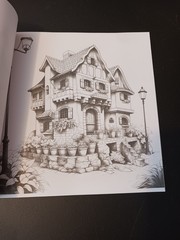 3 New Unbranded Coloring Books 24-28 Pages Each Houses and Desserts