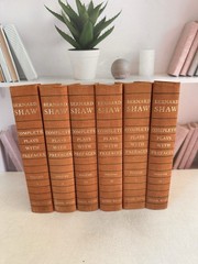 George Bernard Shaw Complete Plays with Prefaces 6 VOLUMES