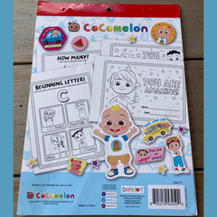 Cocomelon Reward Sticker Book with Learning Activity Pages 500+ Stickers