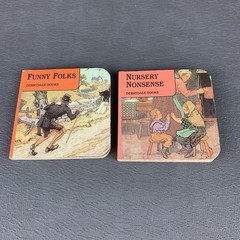 Vintage Derrydale Books Early 1990s Mini Hardback Nursery Books 3.5″ x 3.5″