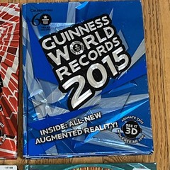 Guinness World Records Book Lot 2013 2014 2015 2016 2017 2019 & Ripleys PlsCDesc