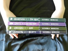 Complete (4) Book Series „Heirs of Oz” by Kendra Moreno