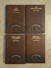 Lot Of 12 Classics Of The Old West Time Life Books Leather Edition Mixed Titles