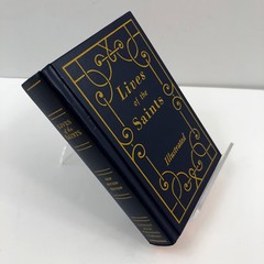 Vintage 1993 Lives of the Saints Illustrated Catholic HC Book Rev. Hugo Hoever