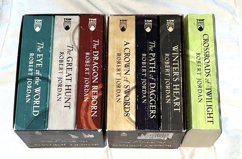 The Wheel of Time Set 7 2 Box Sets Robert Jordan Eye World Crossroads Twilight