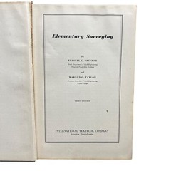 Elementary Surveying by Warren Crosby Taylor and Russell C. Brinker (Hardcover)