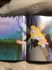 Classic Edition SLEEPING BEAUTY – Disney Hebrew Hardcover Storybook 1997